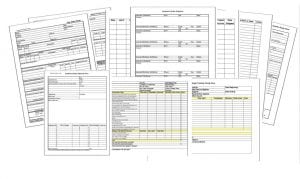 Embroidery Business Forms