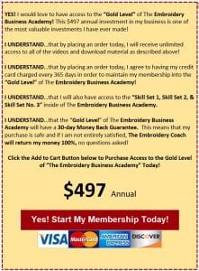 Embroidery Business Academy Annual Special